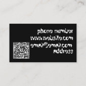 ホラー名刺 名刺 (裏面)