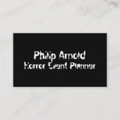 ホラー名刺 名刺 (正面)