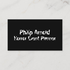 ホラー名刺 名刺