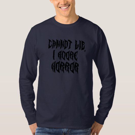 ホラー大好き Tシャツ (正面)