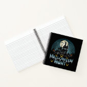 ホラー幽霊のよく出るハロウィーンナイト ノートブック (内部)