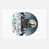 ホラー幽霊のよく出るハロウィーンナイト ラッピングペーパーシート (正面)