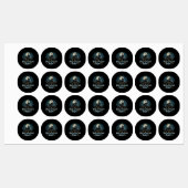 ホラー幽霊のよく出るハロウィーンナイト ラベル (シート)