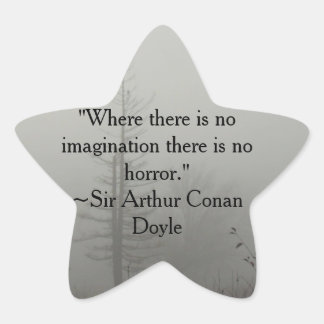 ホラー引用文シール 星シール
