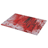 ホラー怖い血ハロウィーン カッティングボード (角)