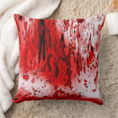 ホラー怖い血ハロウィーン クッション (ブランケット)