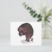 ホラー新しいスケールが必要 ポストカード (スタンド正面)