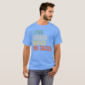 ホラー映画が大好き Andacos レトロ ヴィンテージ 面白い ギフト Tシャツ (正面フル)