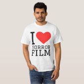ホラー映画が大好き Tシャツ (正面フル)
