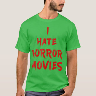 ホラー映画が嫌いな友達へ Tシャツ