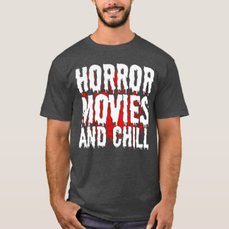 ホラー映画でリラックス ホラー好きな人へ ヴィンテージ風 Tシャツ