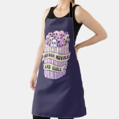 ホラー映画と可愛いハロウィーン エプロン (インサイチュ)