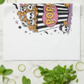 ホラー映画と寒さ キッチンタオル (折り畳み)