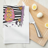 ホラー映画と寒さ キッチンタオル (四つ折り)