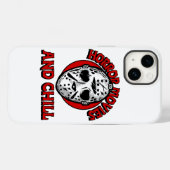 ホラー映画と寒さ Case-Mate iPhoneケース (裏面 (横))