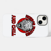 ホラー映画と寒さ Case-Mate iPhoneケース (裏面 (横))