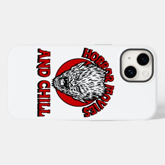 ホラー映画と寒さ Case-Mate iPhoneケース (裏面 (横))