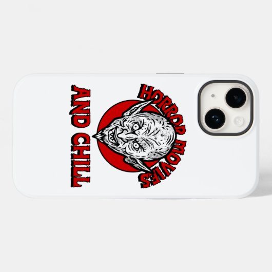 ホラー映画と寒さ Case-Mate iPhoneケース (裏面 (横))