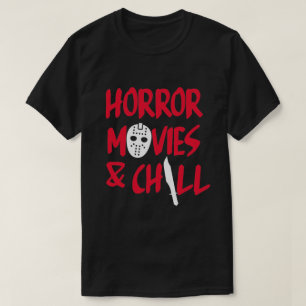 ホラー映画と寒さ Tシャツ
