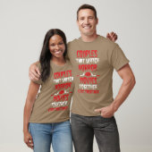 ホラー映画のカップルギフト レトロ Tシャツ (ユニセックス)