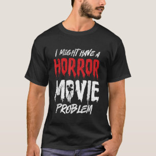 ホラー映画のデザイン恋人のためのホラー Tシャツ
