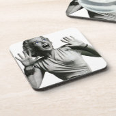 ホラー映画の叫ぶ人 コースター (左側)