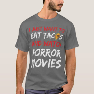 ホラー映画の名言をホラー好きな友達に Tシャツ