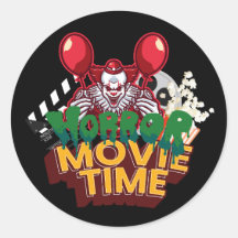 ホラー映画の時間 ピエロ ステッカー