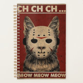 ホラー映画や猫への愛とoを組み合わせる プランナー手帳 (正面)