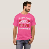 ホラー映画をもう1本 Horror Movie ギフト Tシャツ (正面フル)