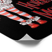 ホラー映画を愛する女の子ピエロHallowee ポスター (角)