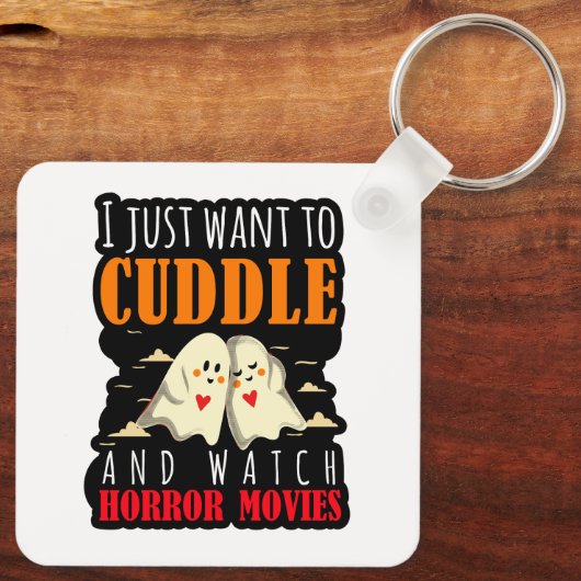 ホラー映画を抱きしめたい キーホルダー (裏面)