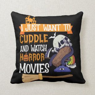 ホラー映画を抱きしめたい クッション