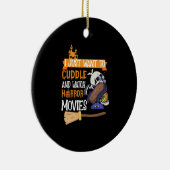 ホラー映画を抱きしめたい セラミックオーナメント (右)