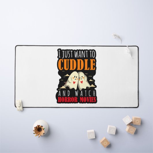 ホラー映画を抱きしめたい デスクマット (キッズテーブル)