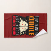 ホラー映画を抱きしめたい バスタオルセット (ハンドタオル)