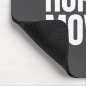 ホラー映画を見ていたい面白いTシャツ マウスパッド (コーナー)