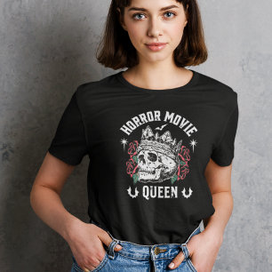 ホラー映画クイーンスカル Tシャツ