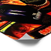 ホラー映画コラージュ ポスター (角)