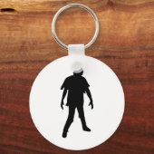 ホラー映画ゾンビ死 キーホルダー (正面)