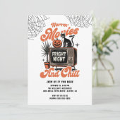 ホラー映画ナイトパーティの招待状 招待状 (スタンド正面)