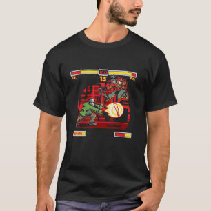 ホラー映画ビデオゲーム怠惰ハロウィーンの衣装おもしろい Tシャツ