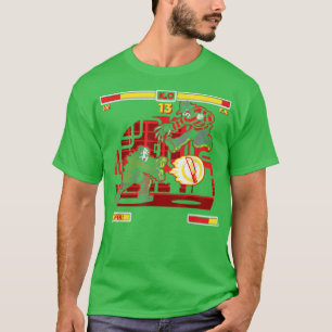 ホラー映画ビデオゲーム怠惰ハロウィーンの衣装おもしろい Tシャツ