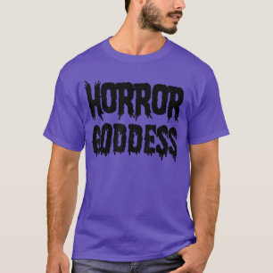 ホラー映画ファン・ホラー女神 ビンテージ Tシャツ