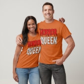 ホラー映画ファン ホラー・クイーン ギフト Tシャツ (ユニセックス)
