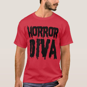ホラー映画ファン ホラー・ディーバ 友達 Tシャツ