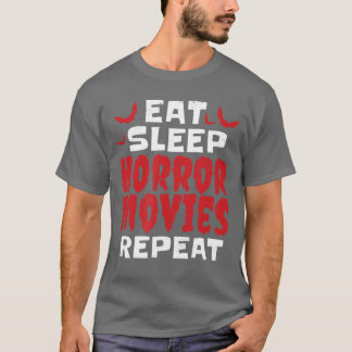 ホラー映画ファン レトロ Tシャツ