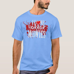 ホラー映画ホラーファン家族の映画の夜が大好き Tシャツ