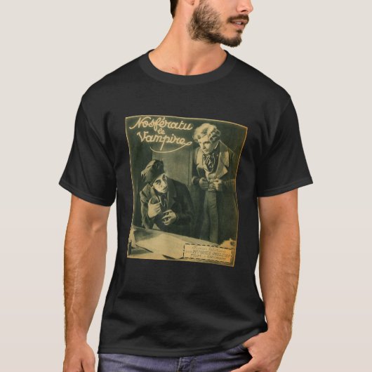 ホラー映画モンスターハロウィーンNosferatu Vampire C Tシャツ (正面)