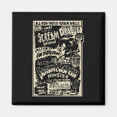 ホラー映画モンスターミイラ狼男フランケ マグネット (正面)